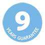 9 Jaar garantie